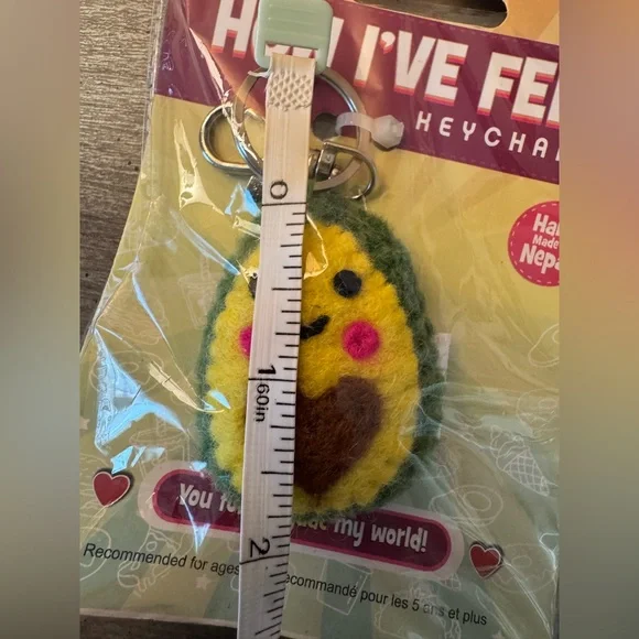 You Totally Guac My World Avocado Keychain - Picture 4 of 4